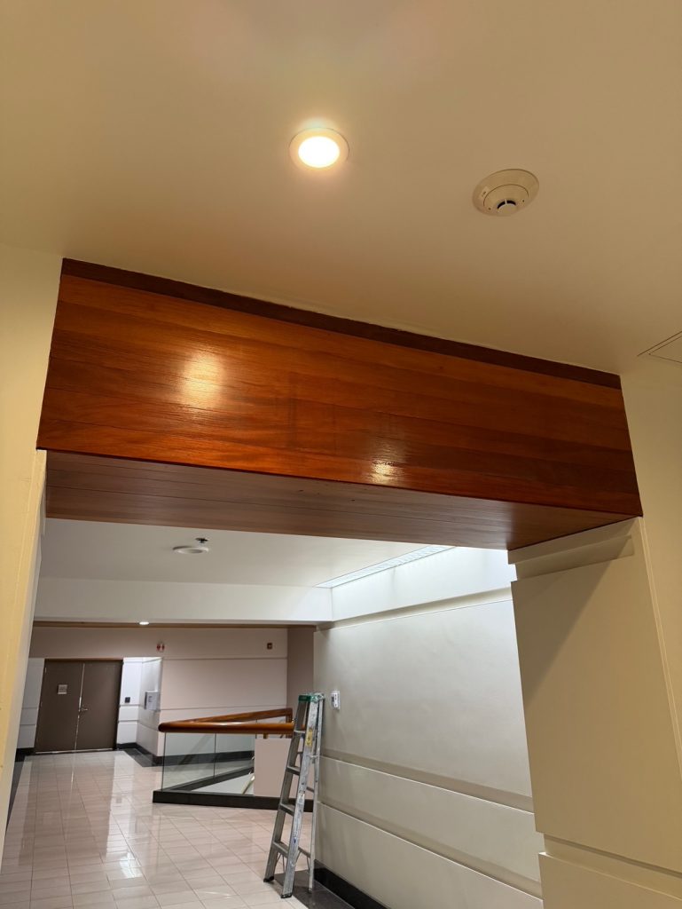 CGC Wood Soffit - 2nd FL - AFTER