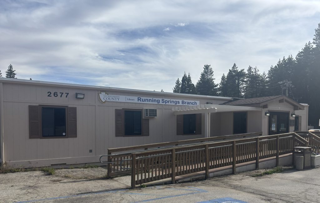 Running Springs Library Front - AFTER