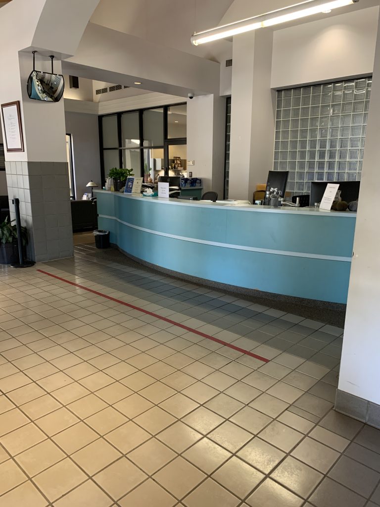 SHR Coroner Lobby - BEFORE